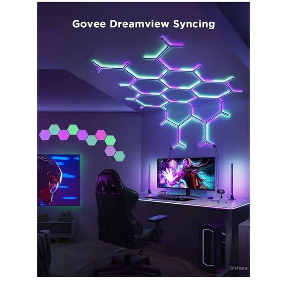 Govee Glide Y Lights with Smartphone Control New - Picture 8 of 8